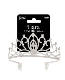 288 Bulk Silver Tiara 14*7cm