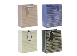 72 Bulk Everyday Day Gift Bag Large 10.5x13x5.5-Inch