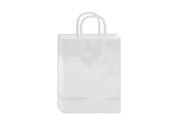 72 Bulk Glossy Gift Bag Nm 8.8x5.5x3.5-inch White
