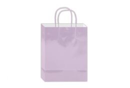 96 Bulk Gift Bag 13x10.5x5.5-Inch/l Lilac Glossy