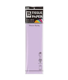 72 Bulk 15-Piece Tissue Paper 20x20-inch Lilac