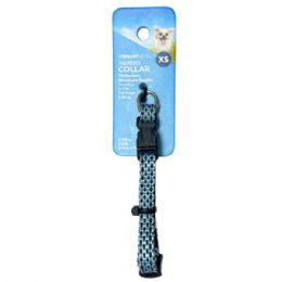 48 Bulk Vibrant Life Extra Small Blue Padded Pet Collar