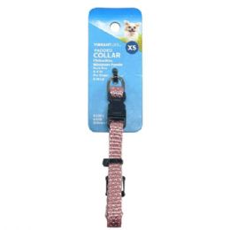 48 Bulk Vibrant Life Extra Small Pink Padded Pet Collar