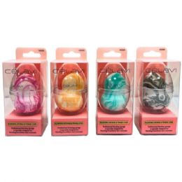 36 Bulk Celavi Blending Sponge With Travel Storage In Assorted Colors