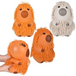 36 Bulk 8-inch Shaggy Puffer Capybara