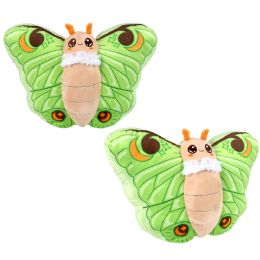 6 Bulk 20-inch Plush Luna Moth Pillow