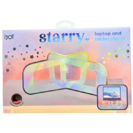 6 Bulk Ijoy Starry Iridescent Finish Laptop And Tablet Stand