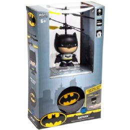 6 Bulk World Tech Toys Dc Batman 3.5 Inch Flying Ufo Hand Controlled Helicopter With Remote