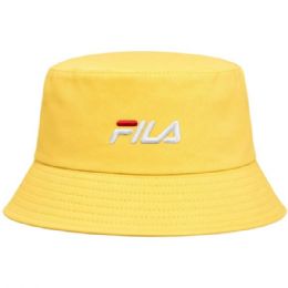 36 Bulk Fila Unisex Twill Fashion Yellow Bucket Hat