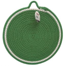 12 Bulk Hot Pot Dish Placemat Trivet Round Cotton Pad