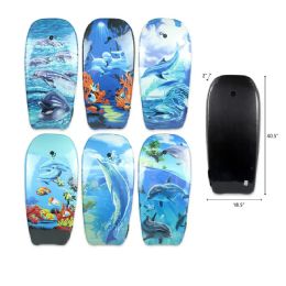 6 Bulk 40.5" Boogie Board Assorted Prints