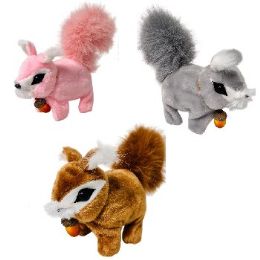 12 Bulk Sound And Motion Walking Squirrel