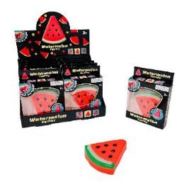 12 Bulk 3" Gummy Gel Squish Watermelon