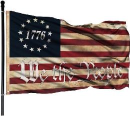 24 Bulk 3'x5' We the People Flag 1776