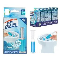 48 Bulk Toilet Cleaning Gel 1.6oz Ocean Fresh
