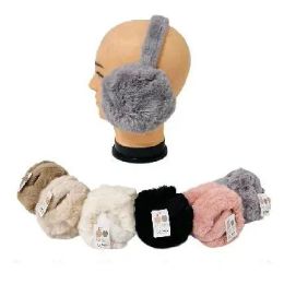 24 Bulk Jumbo Super Plush Earmuffs