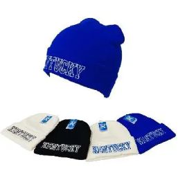 24 Bulk Cuffed Knit Toboggan KENTUCKY