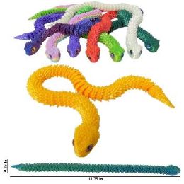 24 Bulk 3d Printed Model 11.75-inch Snake