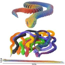 12 Bulk 3d Printed Model 20.5-inch Snake