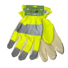 36 Bulk High Visibility Work Gloves