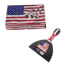 48 Bulk 6-inch Stiff Chisel Scraper With Flag Handle