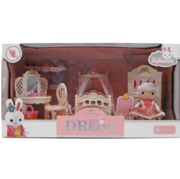 12 Bulk 3.25-Inch Sheep W/ Accss In Window Box
