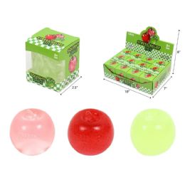 24 Bulk 2.5" Squishy Apple