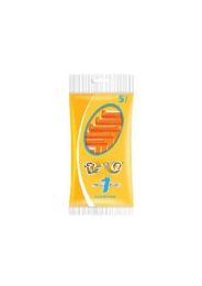 40 Bulk 5-Piece 1-Blade Disposable Bic Razor Sensitive