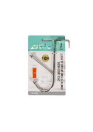 48 Bulk 1-Piece Over Door Double Hook