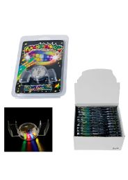 72 Bulk Flashing Light Up Mouth PiecE--Multicolor