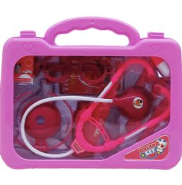 12 Bulk 14pc Doctor Play Set In 10.25-Inch Window Briefcase