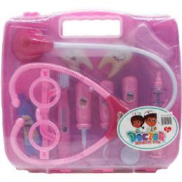 12 Bulk 12pc Dentist Play Set In 10.5-Inch Window Briefcase