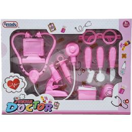 12 Bulk 10pc Doctor Play Set In Window Box