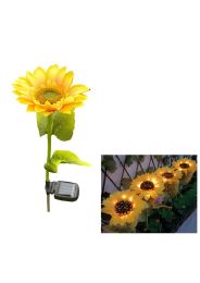 12 Bulk LighT-Up Solar Garden Stake 1 Sunflower