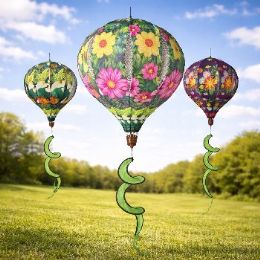 12 Bulk 21" Air Balloon Spinner Floral Print Assortment