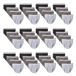 48 Bulk Hanes Mens Assorted Colors Briefs Size Medium