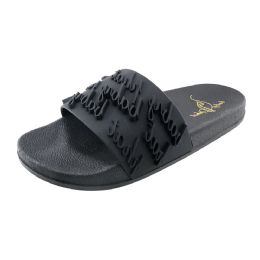 12 Bulk Women's Rhinestone Slide (6-10)
