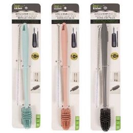 48 Bulk 13-inch Bottle And Straw Brush Set