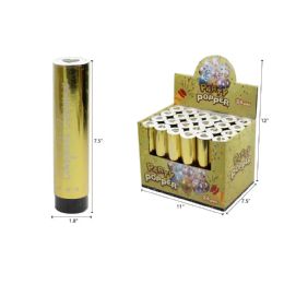 144 Bulk 7.5" Gold Party Popper