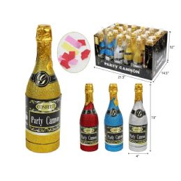 24 Bulk 12" Glitter Party Champagne Popper