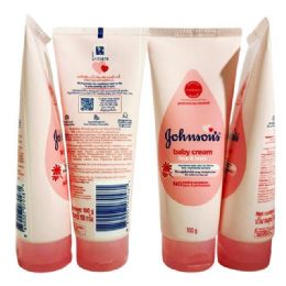 24 Bulk 100gm Johnsons Baby Cream Regular Tube
