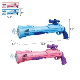 18 Bulk 10 Holes Bubble Gun With Light &sound