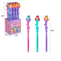 36 Bulk 19.8" Mermaid Bubble Stick