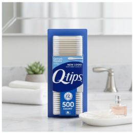 12 Bulk 500-Piece Q-TIPS COTTON SWABS