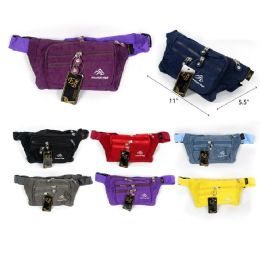 24 Bulk 11"x5.5" Waist Bag