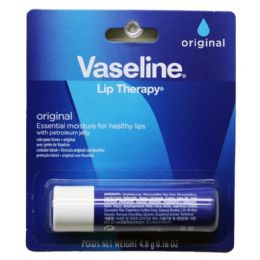 48 Bulk 0.16oz Vaseline Lip Original Therapy