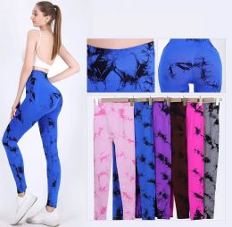 48 Bulk Women's Butt Lifting Legging Mix Color And Mix Sizes S/m, L/xl