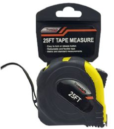 48 Bulk 25ft Tape Measure W Plastic Hang Tag