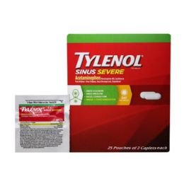 100 Bulk 2-Piece Tylenol Sinus