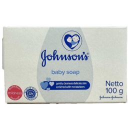 96 Bulk 75gm Johnsons Baby Soap Regular